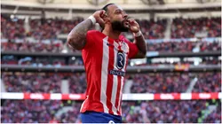 Memphis Depay of Atletico Madrid