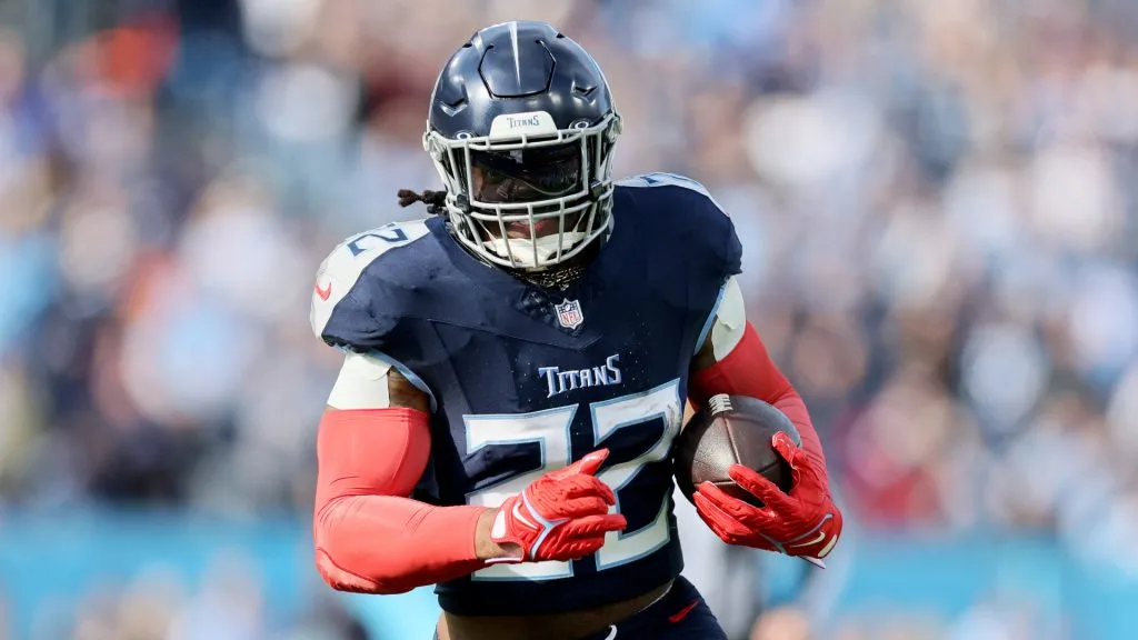 Derrick Henry, former running back of the Tennessee Titans