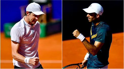 Nicolas Jarry (L) and Facundo Diaz Acosta (R)