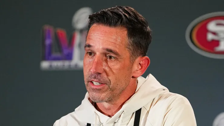 Kyle Shanahan head coach of the San Francisco 49ers