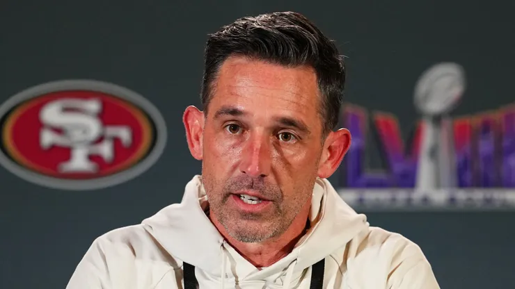 Kyle Shanahan head coach of the San Francisco 49ers