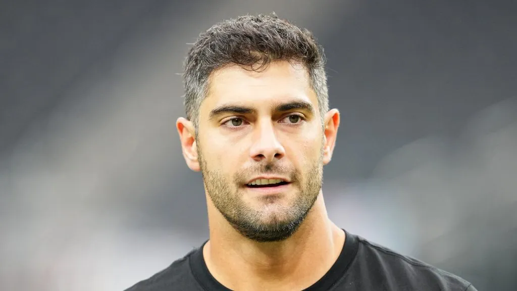 Jimmy Garoppolo was released by the Las Vegas Raiders (Getty Images)