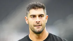 Jimmy Garoppolo as quarterback of the Las Vegas Raiders