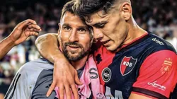 Franco Díaz and Lionel Messi