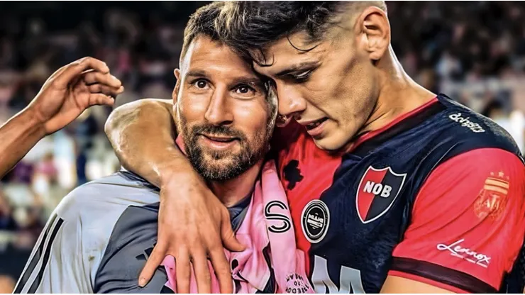 Franco Díaz and Lionel Messi
