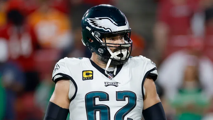 Jason Kelce, center of the Philadelphia Eagles