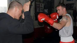 Wayne Rooney boxing