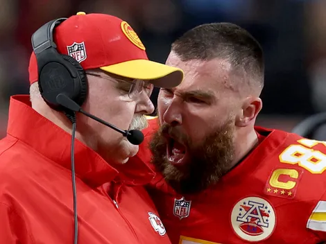 Video: Andy Reid and Travis Kelce have heated exchange on the Chiefs’ sideline during game vs Giants