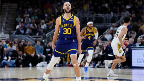 Stephen Curry #30 of the Golden State Warriors