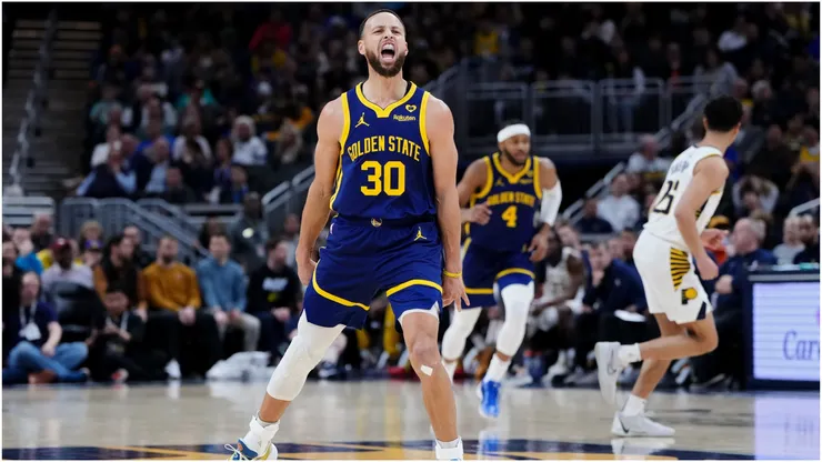 Stephen Curry #30 of the Golden State Warriors