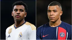 Rodrygo and Kylian Mbappe