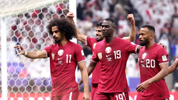 Akram Afif of Qatar
