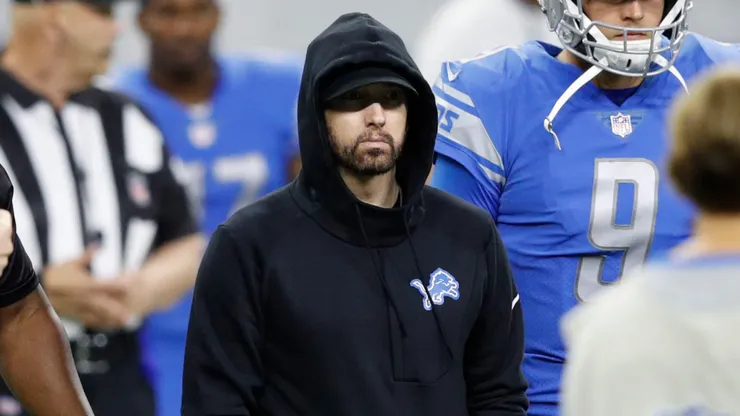 Eminem is known for his love for the Detroit Lions