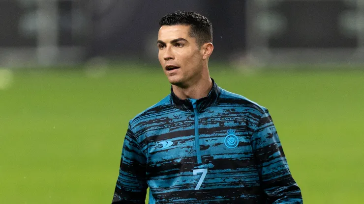 Cristiano Ronaldo training with Al-Nassr.