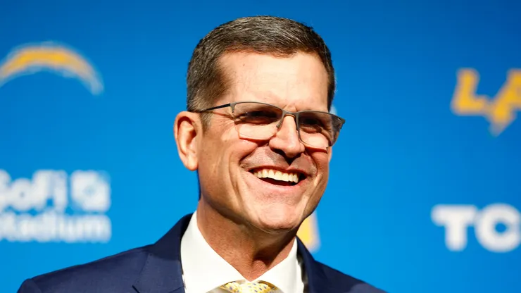 Jim Harbaugh head coach of the Los Angeles Chargers