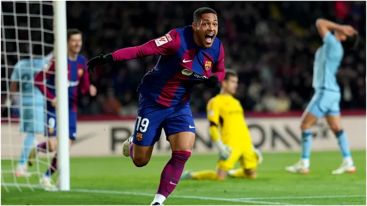 Vitor Roque of FC Barcelona