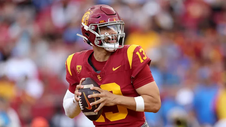 Caleb Williams, quarterback of the USC Trojans