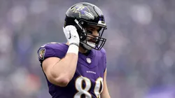Mark Andrews, tight end of the Baltimore Ravens