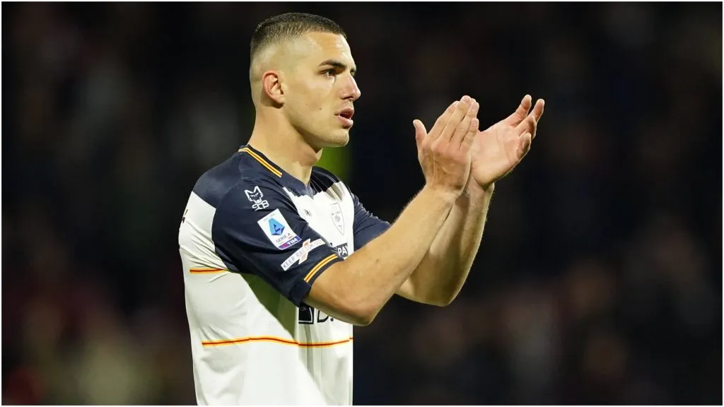 Nikola Krstovic of Lecce – IMAGO / NurPhoto