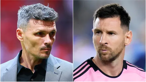 Fernando Ortiz and Lionel Messi