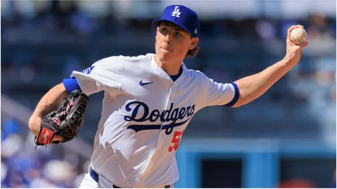 Ryan Yarbrough of the Los Angeles Dodgers