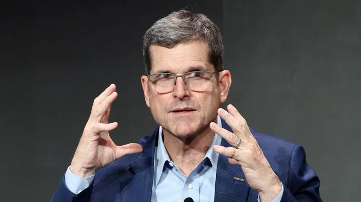 Jim Harbaugh head coach of the Los Angeles Chargers