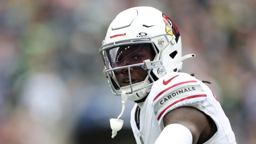 Marquise Brown in action for the Cardinals.