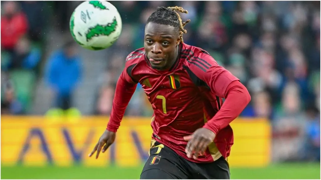 Doku Jeremy forward of Belgium – IMAGO / Photo News