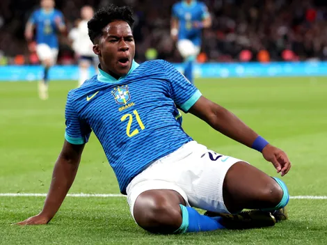 Video: Endrick becomes the youngest player ever to score a goal at Wembley Stadium
