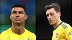 Cristiano Ronaldo and Mesut Özil