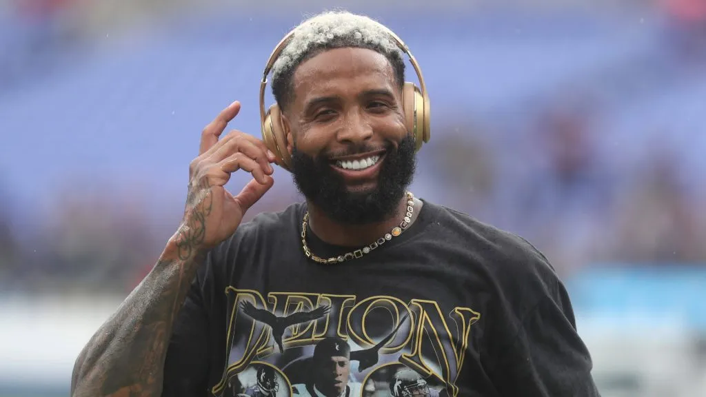 Odell Beckham Jr., former wide receiver of the Baltimore Ravens