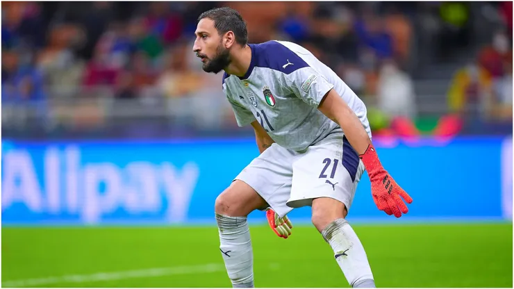 Gianluigi Donnaruma of Italy