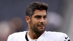Jimmy Garoppolo as quarterback of the Las Vegas Raiders