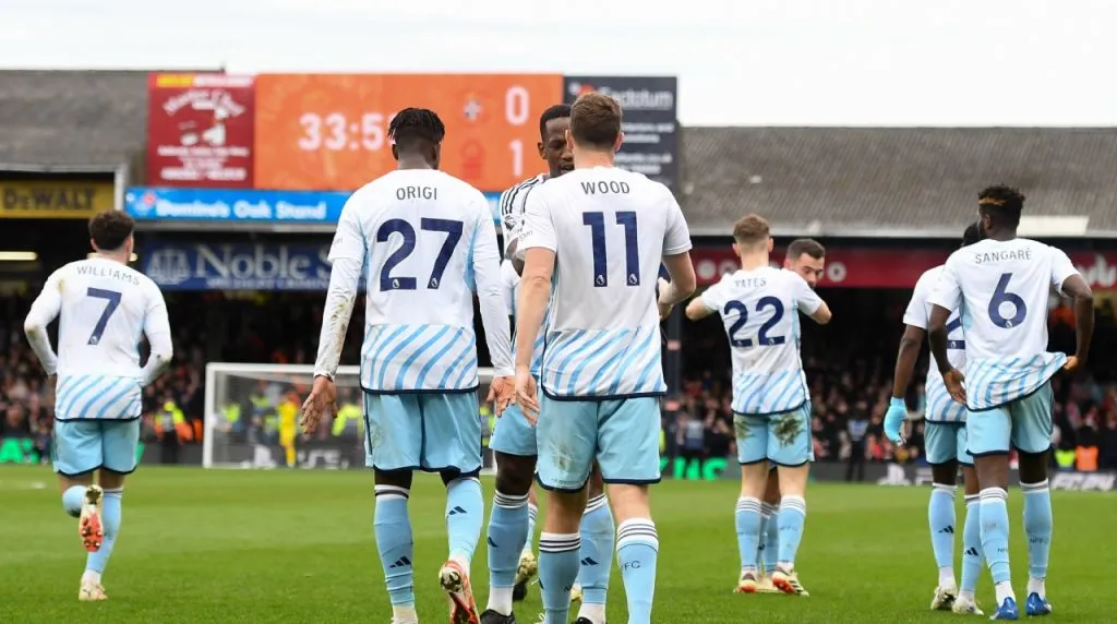Nottingham Forest players