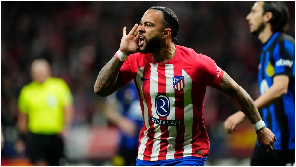 Memphis Depay centre-forward of Atletico de Madrid – IMAGO / NurPhoto