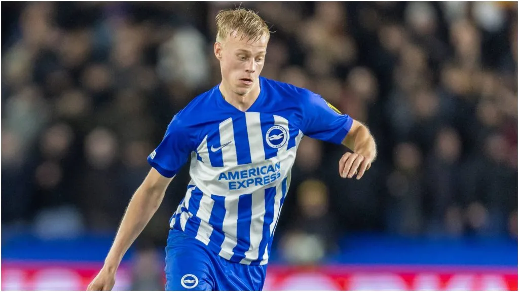 Brighton & Hove Albion FC defender Jan Paul van Hecke – IMAGO / Pro Sports Images