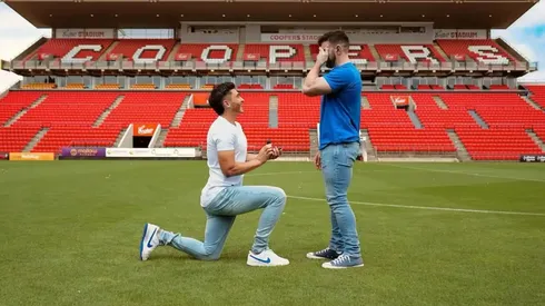 Josh Cavallo will marry Leighton Morrell