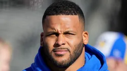 Aaron Donald with the Los Angeles Rams
