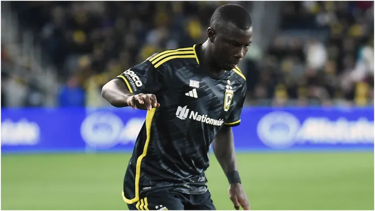 Columbus Crew midfielder Marino Hinestroza