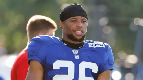 Saquon Barkley, new running back of the Philadelphia Eagles