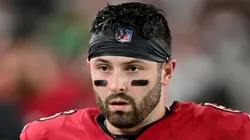 Baker Mayfield with the Tampa Bay Buccaneers