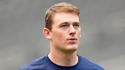 Mac Jones with the New England Patriots
