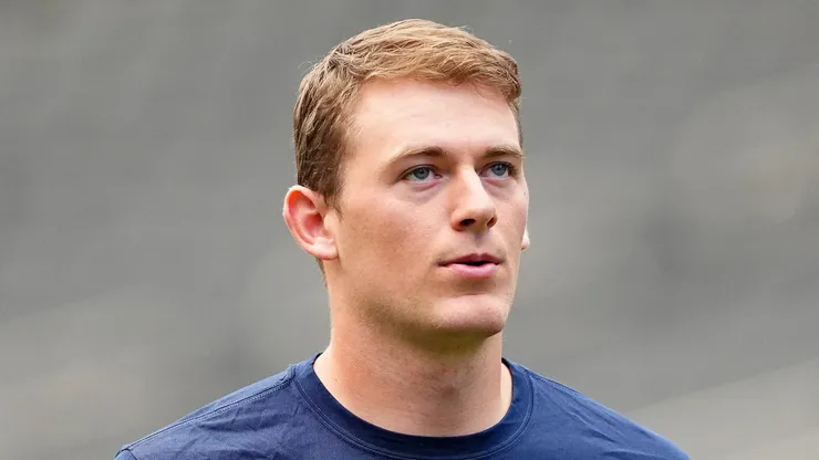 Mac Jones with the New England Patriots