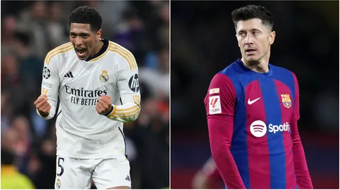 Jude Bellingham and Robert Lewandowski