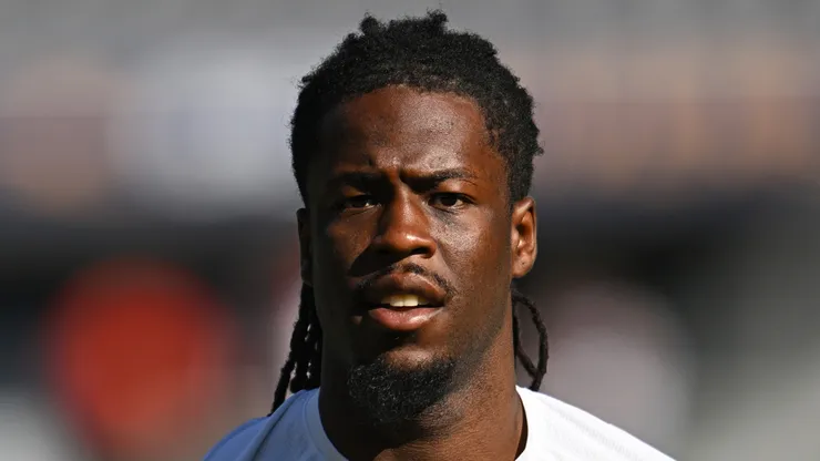 Jerry Jeudy with the Denver Broncos
