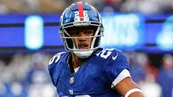 Saquon Barkley, running back of the New York Giants