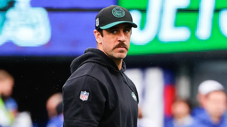 Aaron Rodgers, quarterback of the New York Jets