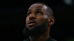 LeBron James of the Los Angeles Lakers