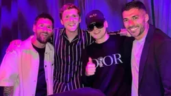 Lionel Messi, Jordi Alba, and Luis Suarez all go out partying in Miami to celebrate Antonela Roccuzzo's B-Day