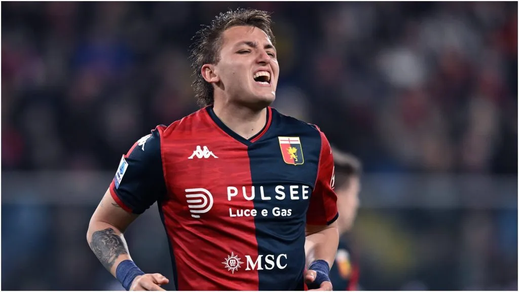 Mateo Retegui of Genoa – IMAGO / Gribaudi/ImagePhoto